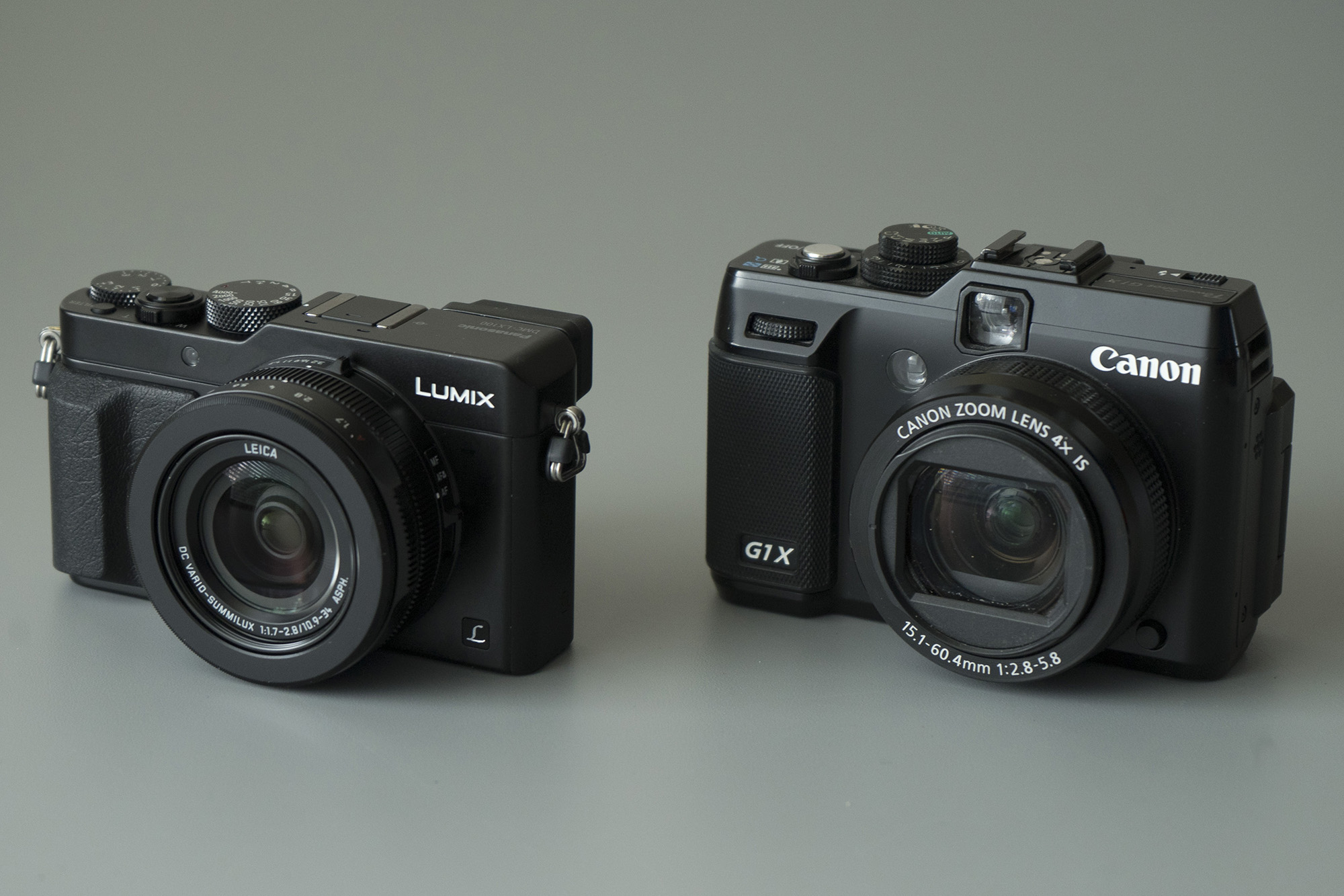 Panasonic LX100 & Canon GX1