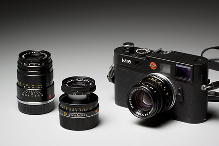 Leica M8 Voigtlander Leica optiek