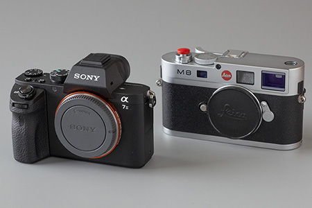 Sony A7 II Leica M8