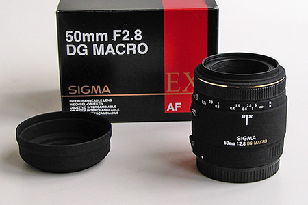 Sigma 50 mm macro APSc